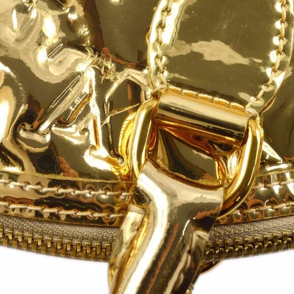Louis Vuitton Gold Monogram Miroir Lockit Handbag - Picture 4 of 9